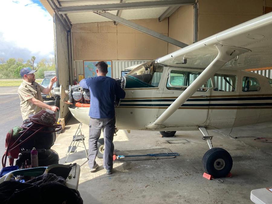 cessna 206 maintenance kickoff month 2024 donate