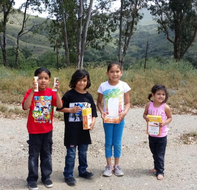 La Jolla Tribe Served with Shoes, Socks, Food