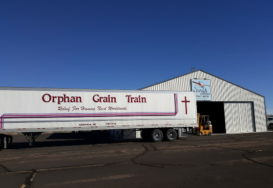 Orphan Grain Train Responds